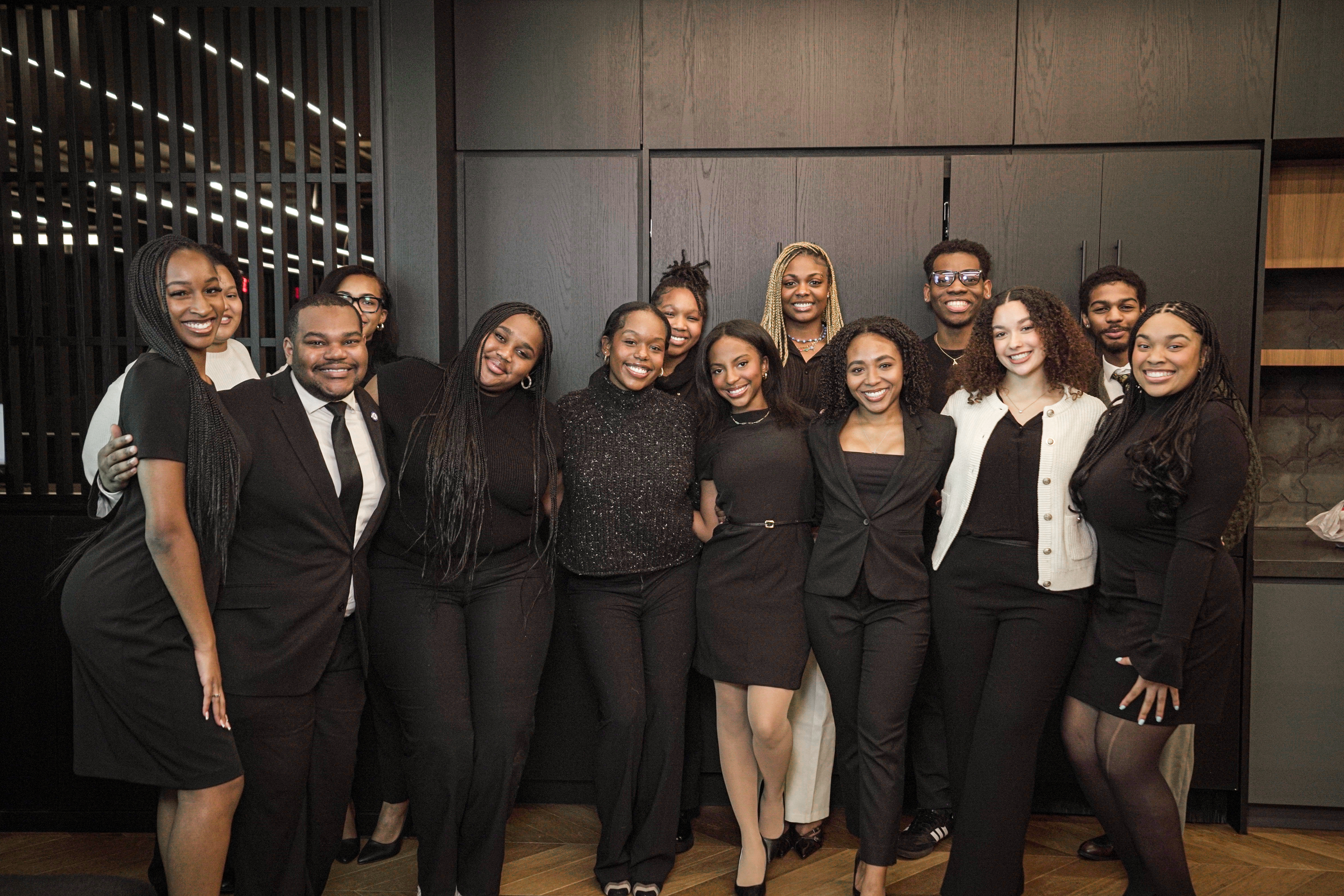 Students from Howard, American, and Georgetown gathered at Blacktable’s private launch event